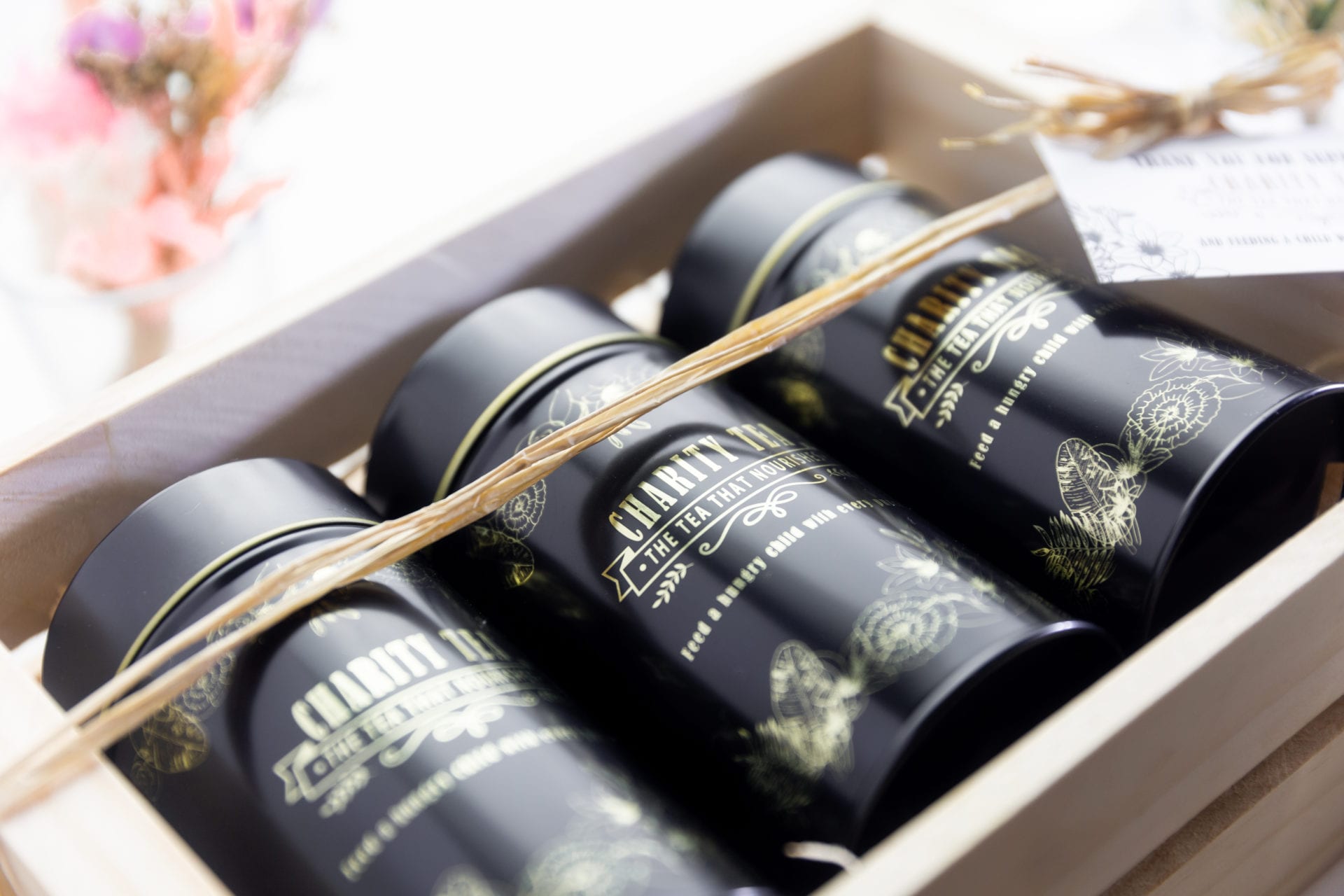 Organic tea gift set